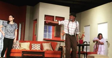 Maas Mat Comes to town new play by Basil Dawkins