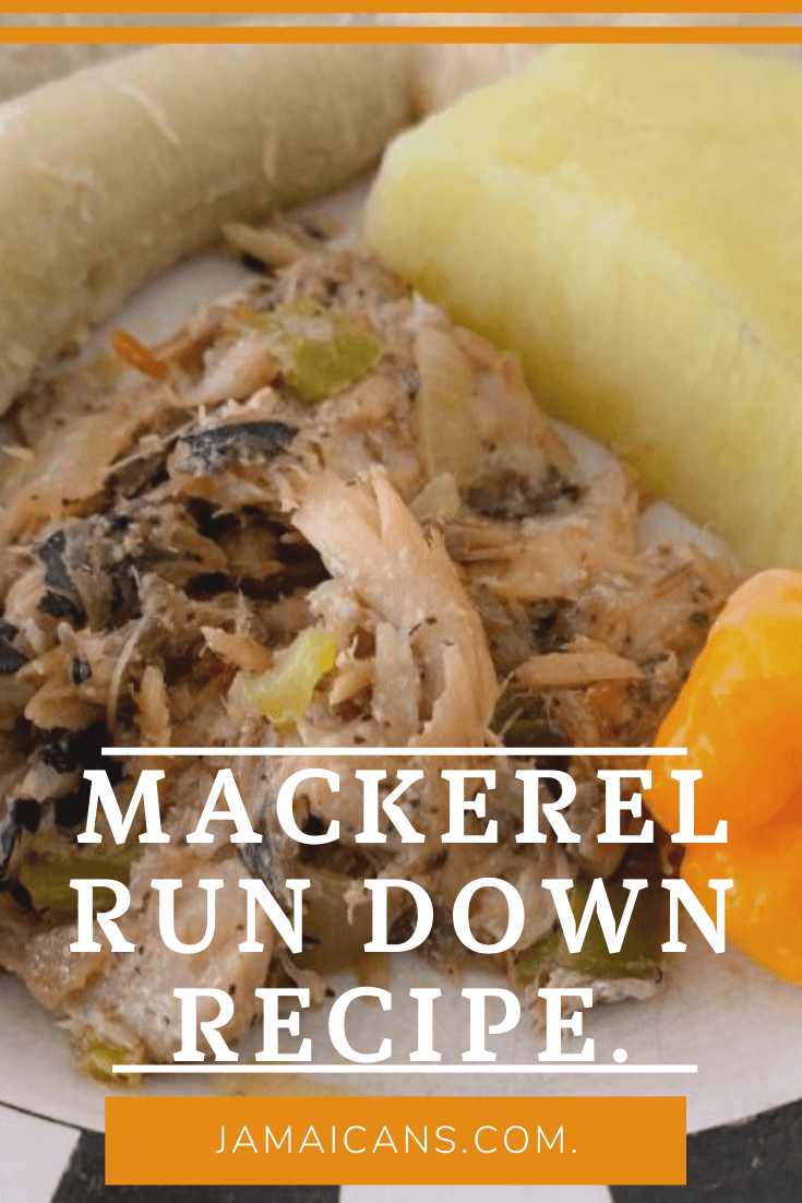 Jamaican Mackerel Run Down Recipe