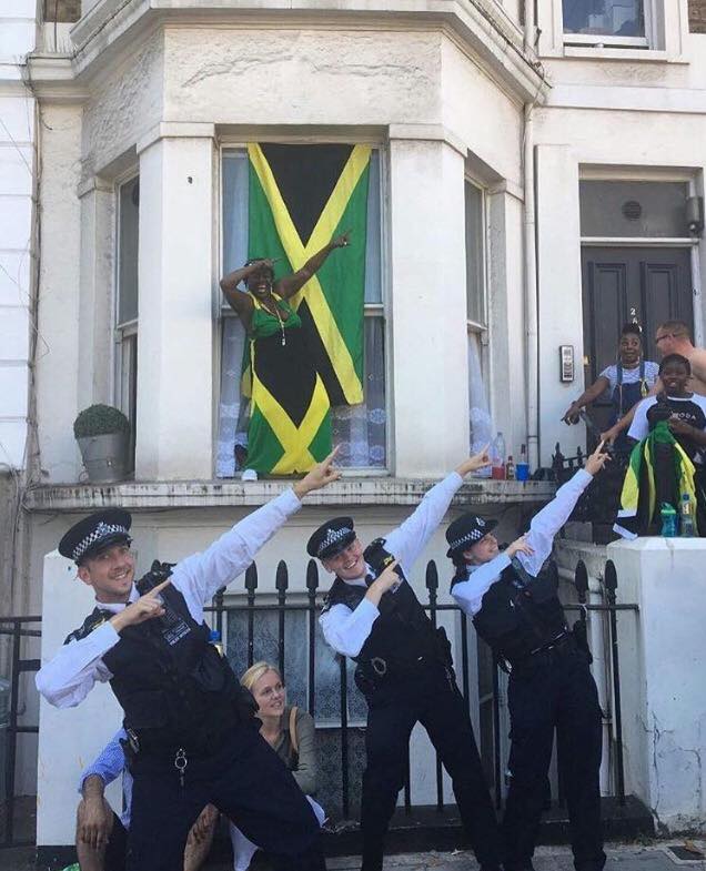 police at notting hill carnival