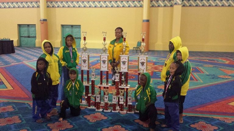 rising sun karate jamaican team